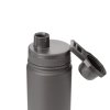 Термобутылка вакуумная герметичная Savona, серая