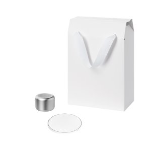 Подарочный набор Passion, Auris,серебряный (колонка, зарядное устройство)