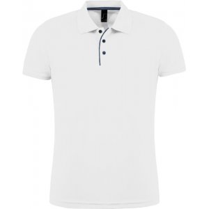 Рубашка поло мужская Performer Men 180 белая Рубашка поло мужская Performer Men 180 белая