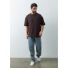 Футболка унисекс оверсайз STAN хлопок 260, 156, Темно-шоколадный