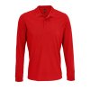Рубашка поло с длинным рукавом Prime LSL, красная Рубашка поло с длинным рукавом Prime LSL, красная