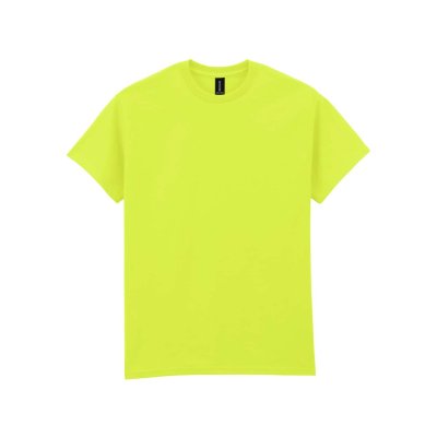Футболка ULTRA COTTON, ЖЕЛТЫЙ НЕОН S