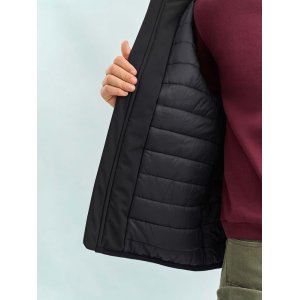 Жилет софтшелл унисекс Falcon BW, темно-серый Жилет софтшелл унисекс Falcon BW, темно-серый