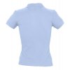 Рубашка поло женская People 210, голубая