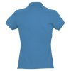 Рубашка поло женская Passion 170, ярко-бирюзовая