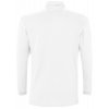 Рубашка поло мужская с длинным рукавом Winter II 210 белая