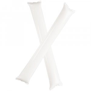 Палки-стучалки для болельщиков Hip-Hip, белые