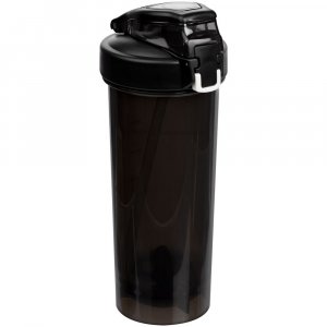 Спортивный шейкер Foss, черный Спортивный шейкер Foss, черный