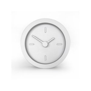 Часы настольные Sparky XXS, серебристые Часы настольные Sparky XXS, серебристые