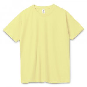 Футболка унисекс Regent 150, светло-желтая Футболка унисекс Regent 150, светло-желтая