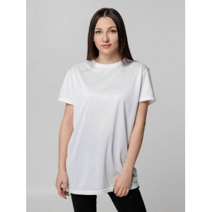 Футболка унисекс для сублимации Paint Tee, белая Футболка унисекс для сублимации Paint Tee, белая