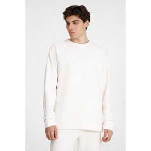 Свитшот унисекс S1, молочно-белый Свитшот унисекс S1, молочно-белый