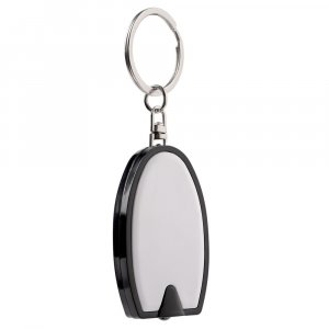 Брелок-фонарик Vivid, ver.2, белый с черным Брелок-фонарик Vivid, ver.2, белый с черным