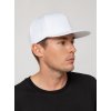 Бейсболка Snapback с прямым козырьком, белая