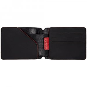 Портмоне Arrival, черное с красным Портмоне Arrival, черное с красным