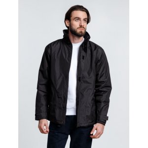 Парка унисекс Liubliana, черная Парка унисекс Liubliana, черная