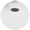 Станция беспроводной зарядки с часами и подсветкой GlobeBee, белая