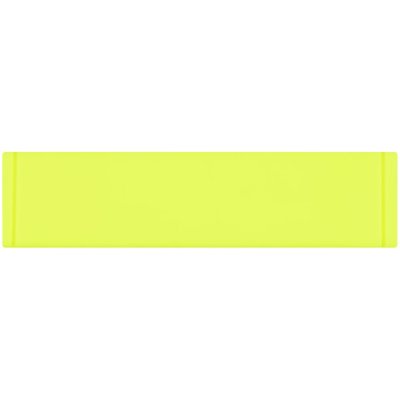 Лейбл из ПВХ Tarea, желтый неон