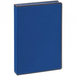 Ежедневник Frame, недатированный,синий с серым