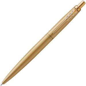 Ручка шариковая Parker Jotter XL Monochrome Gold, золотистая Ручка шариковая Parker Jotter XL Monochrome Gold, золотистая