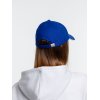 Бейсболка Spiker, ярко-синяя с белым