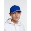 Бейсболка Spiker, ярко-синяя с белым