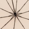 Зонт складной Cloudburst в подарочной упаковке, бежевый