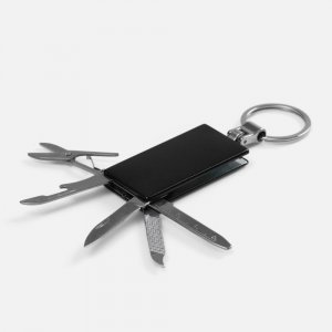 Брелок-мультитул Toolful, черный Брелок-мультитул Toolful, черный