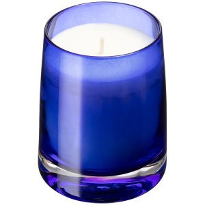 Ароматическая свеча Fragnola, пряная древесина и кардамон, темно-синяя Ароматическая свеча Fragnola, пряная древесина и кардамон, темно-синяя