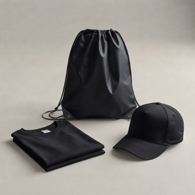 НаборMERCHPACK: футболка M/ L и бейсболка в рюкзаке