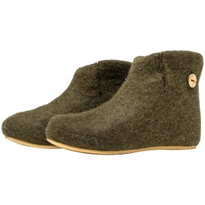 Домашние валенки Wild, зеленые (олива) Домашние валенки Wild, зеленые (олива)