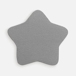 Наклейка тканевая Lunga Bial, M, серая Наклейка тканевая Lunga Bial, M, серая