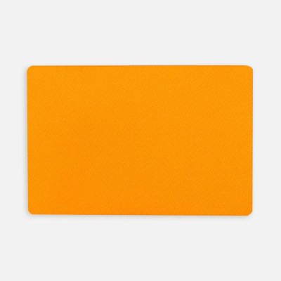 Наклейка тканевая Lunga, L,оранжевый неон