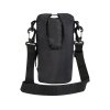 Трип Эви дорожная сумка для бутылок из переработанного материала объемом 2 л, черный