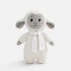 Мягкая игрушка Beastie Toys, овечка с белым шарфом