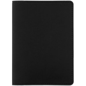 Обложка для паспорта Shall Simple, черный Обложка для паспорта Shall Simple, черный