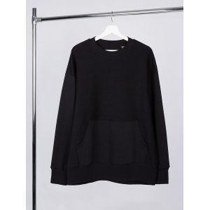 Свитшот оверсайз унисекс Vozduh, черный Свитшот оверсайз унисекс Vozduh, черный