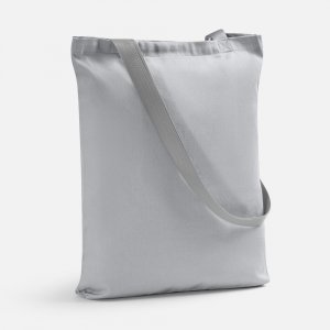 Шопер B4, серый с серыми ручками Шопер B4, серый с серыми ручками