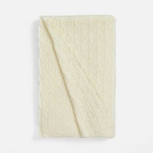 Плед Braidera, белый (молочный) Плед Braidera, белый (молочный)