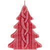 Свеча Kniteam, елка, красная Свеча Kniteam, елка, красная