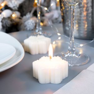 Свеча Snowlight 3, белая Свеча Snowlight 3, белая