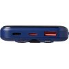 Внешний беспроводной аккумулятор c QC/PD Арти, 10000 mAh, темно-синий