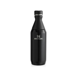 Бутылка для воды Stanley All Day Slim объемом 350 мл - черный глянцевый