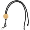Шнурок для бейджа Tube Wood, черный Шнурок для бейджа Tube Wood, черный