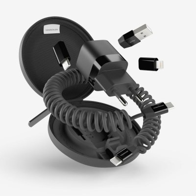 Зарядное устройство Vonmahlen Allroundo GaN, черное