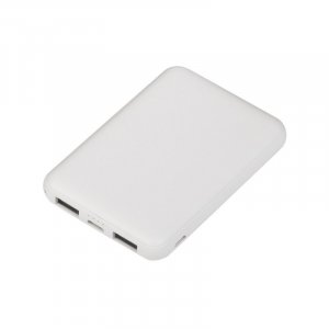 Зарядное устройство "Compact", 5000 mAh, белый, цвет белый