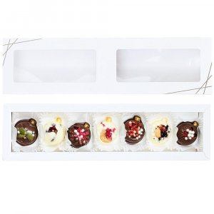 Набор конфет ручной работы «Елочные шары» Набор конфет ручной работы «Елочные шары»