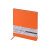 Еженедельник с каменной бумагой А5+ Carrara, оранжевый