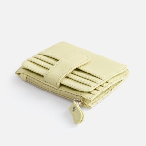 Картхолдер на молнии Unison, светло-зеленый Картхолдер на молнии Unison, светло-зеленый