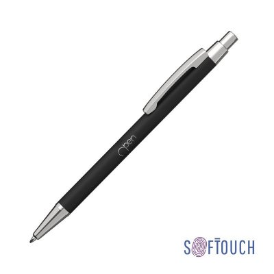 Ручка шариковая "Ray", покрытие soft touch, цвет черный